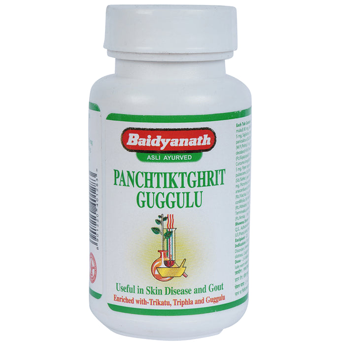 Baidyanath (Jhansi) Panchtiktghrit Guggulu - Classic Derma