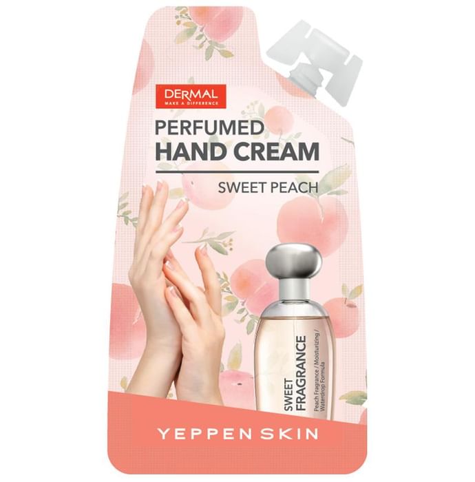 Dermal Perfumed Hand Cream Sweet Peach - Classic Derma