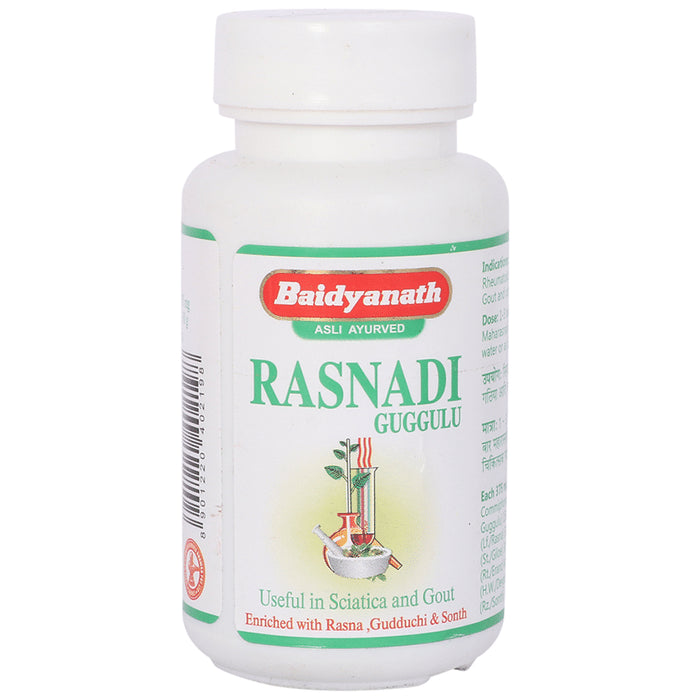Baidyanath (Jhansi) Rasnadi Guggulu Tablet