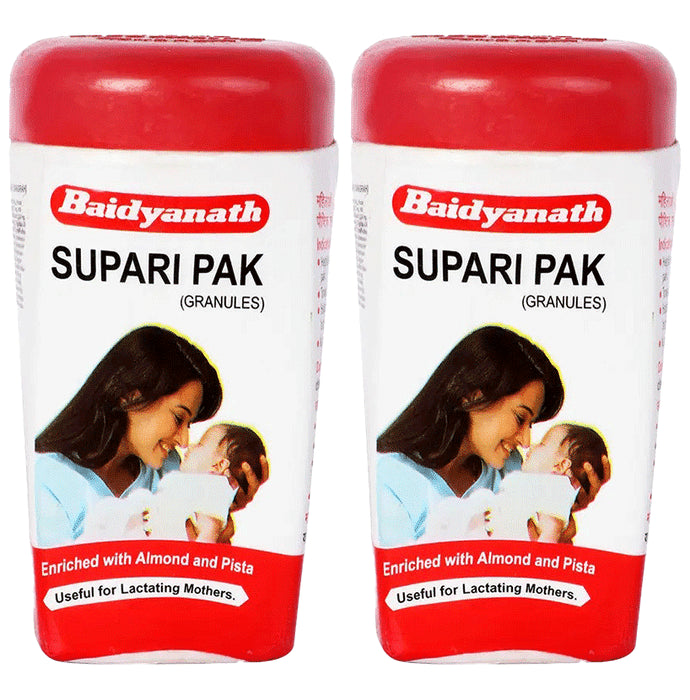 Baidyanath (Jhansi) Supari Pak Granules (100gm Each) - Classic Derma