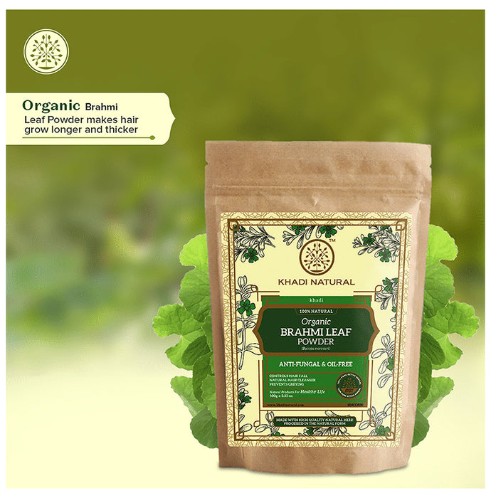 Khadi Naturals Organic Brahmi Leaf Powder