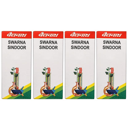 Baidyanath (Jhansi) Swarna Sindoor (2.5gm Each) - Classic Derma