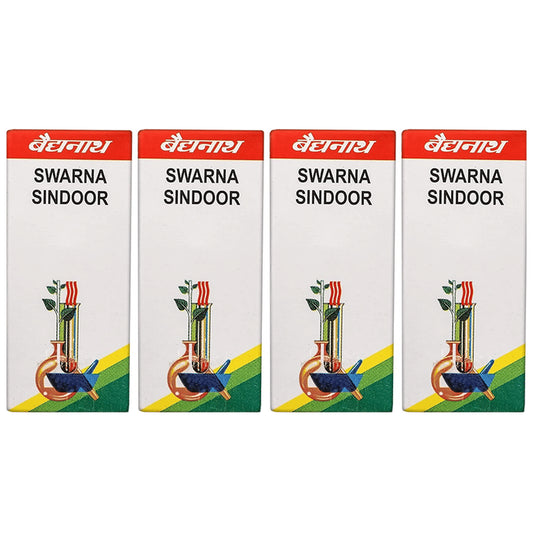 Baidyanath (Jhansi) Swarna Sindoor (2.5gm Each) - Classic Derma