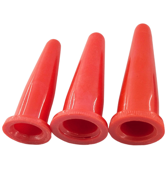 Bos Medicare Surgical Anal Dilator PVC Material Small,Medium,Large Set Red - Classic Derma