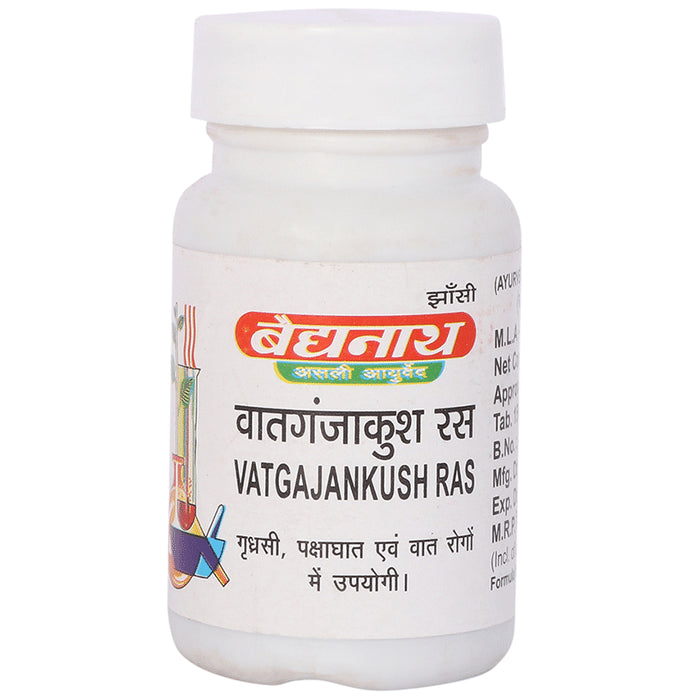Baidyanath (Jhansi) Vatgajankush Ras Tablet - Classic Derma