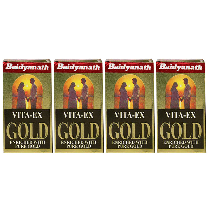 Baidyanath (Jhansi) Vita-Ex Gold Capsule (20 Each) - Classic Derma