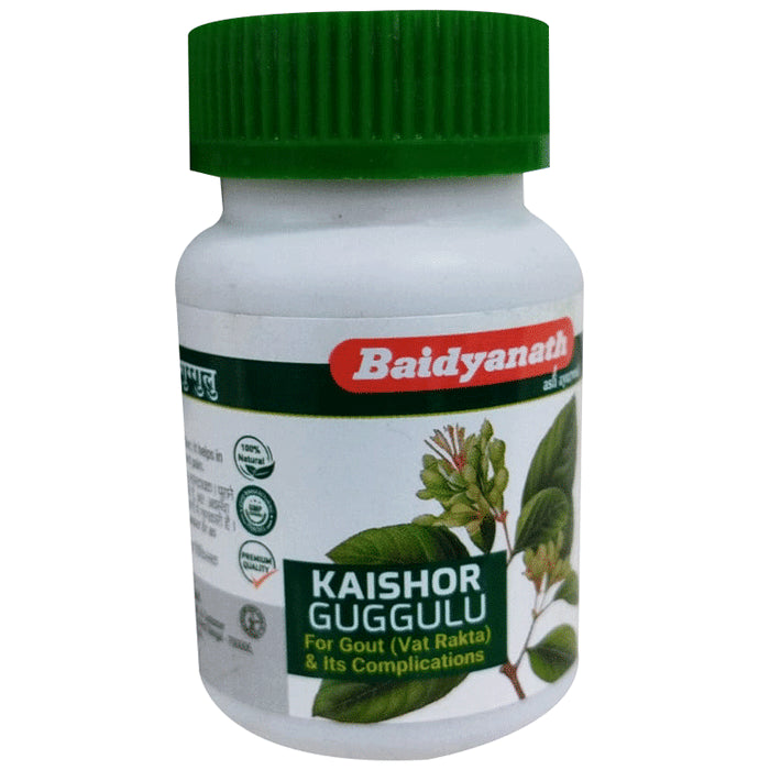 Baidyanath Kaishore Guggulu Tablet | For Joint & Muscle Health - Classic Derma