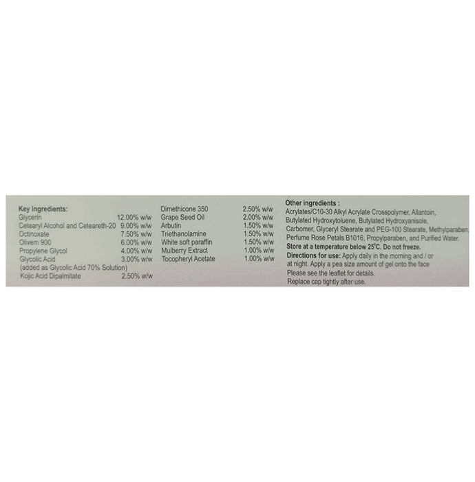 Kojivit Plus Skin Lightening & Brightening Gel