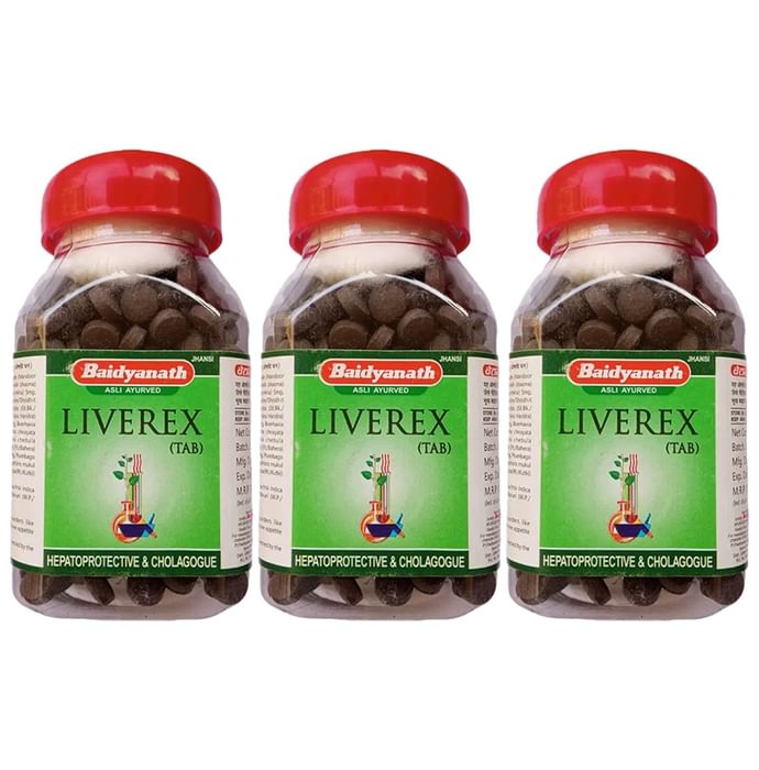 Baidyanath Liverex Tablets(500 Each) - Classic Derma