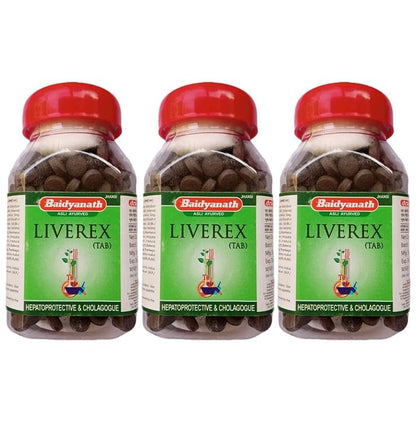 Baidyanath Liverex Tablets(500 Each) - Classic Derma