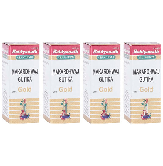 Baidyanath Makardhwaj Gutika Tablet(2.5 gm Each) - Classic Derma