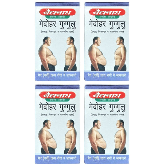 Baidyanath Medohar Guggulu Tablet (120 Each) - Classic Derma
