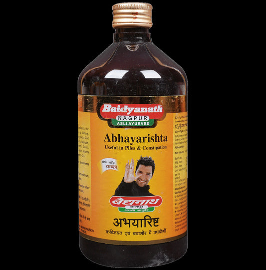 Baidyanath (Nagpur) Abhayarishta | Helps Ease Piles & Constipation - Classic Derma
