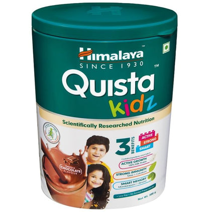 Himalaya Quista Kidz for Growth, Immunity, Memory & Nutrition | Flavour Chocolate - Classic Derma