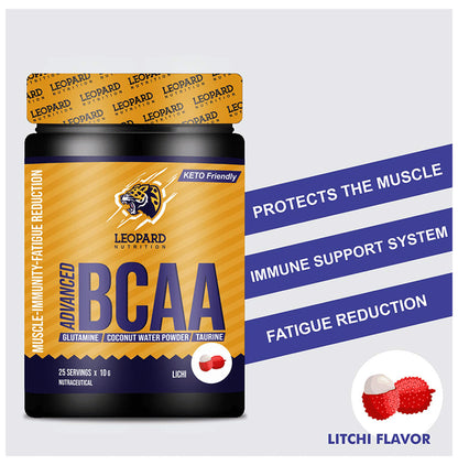 Leopard Nutrition Advanced BCAA Lichi