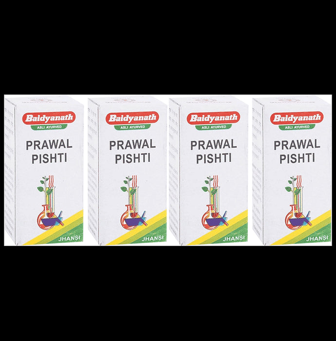 Baidyanath Prawal Pishti Powder (10gm Each) - Classic Derma