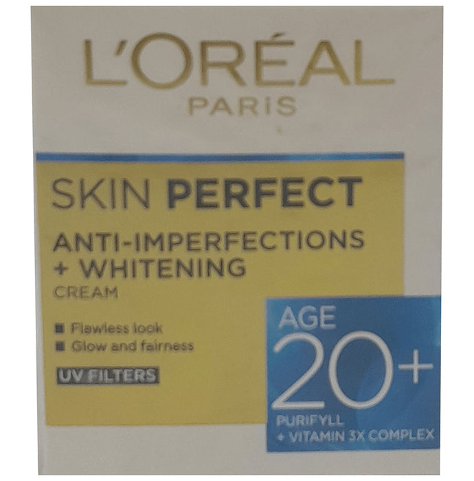 Loreal Paris Skin Perfect Anti-Imperfections + Whitening Cream - Classic Derma