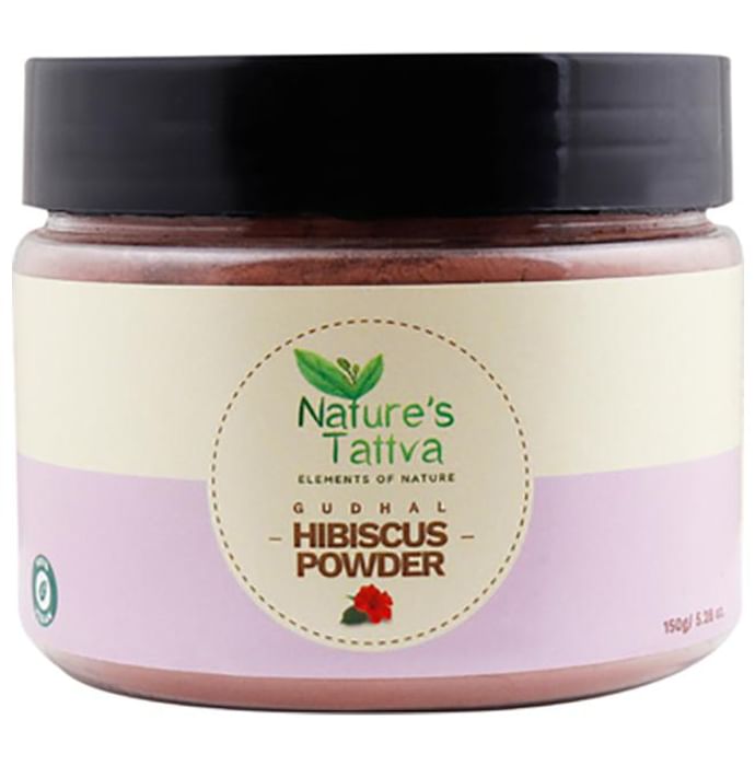 Nature's Tattva Hibiscus (Gudhal) Powder - Classic Derma