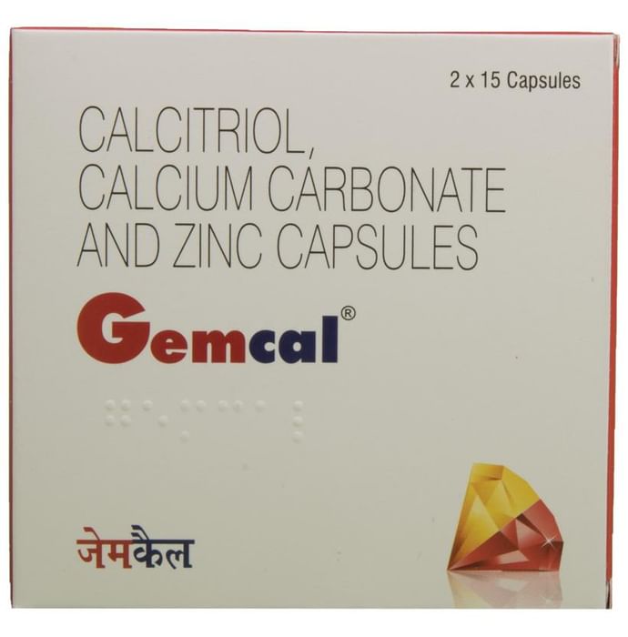 Gemcal Soft Gelatin Capsule