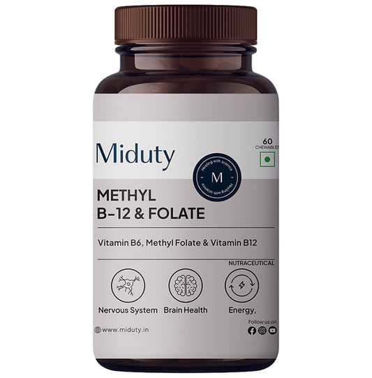 Miduty Methyl B-12 & Folate Capsule - Classic Derma