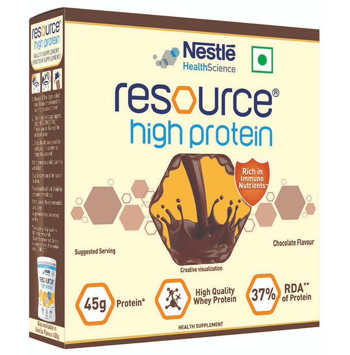 Buy Nestle Resource High Quality Whey Protein | Flavour Chocolate ...