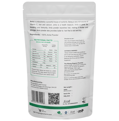 Nisarg Organic Farm Amla Powder