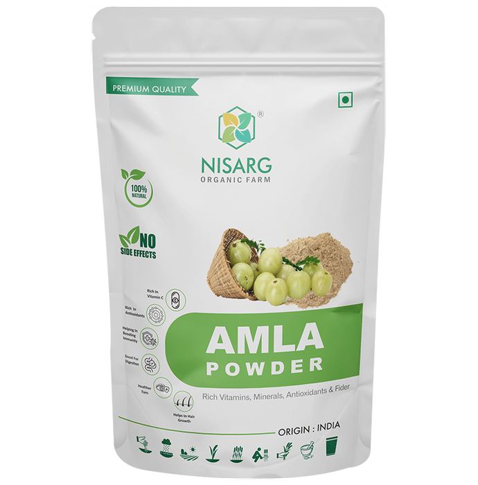 Nisarg Organic Farm Amla Powder - Classic Derma
