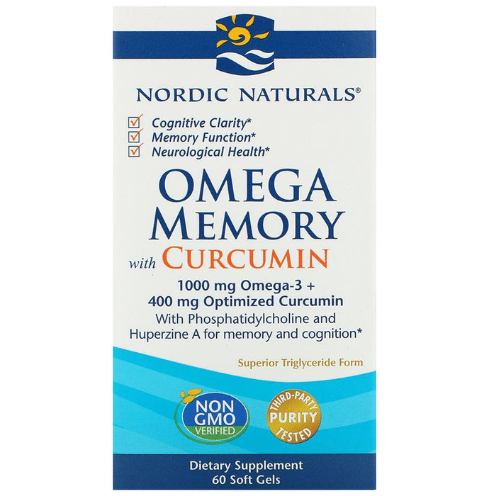 Nordic Naturals Omega Memory with Curcumin