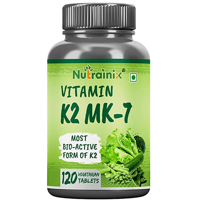 Nutrainix Vitamin K2 MK-7 Vegetarian Tablet - Classic Derma