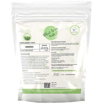 Nuturemite Wheat Grass Powder