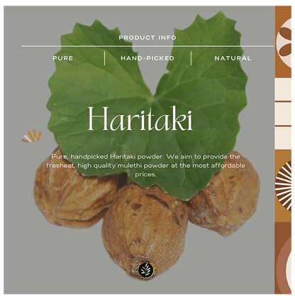 Organic Ayurvedistan Haritaki Powder