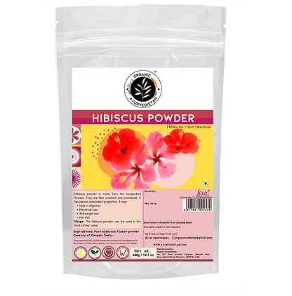 Organic Ayurvedistan Hibiscus Powder - Classic Derma