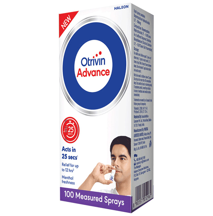 Otrivin Advance Nasal Spray - Classic Derma