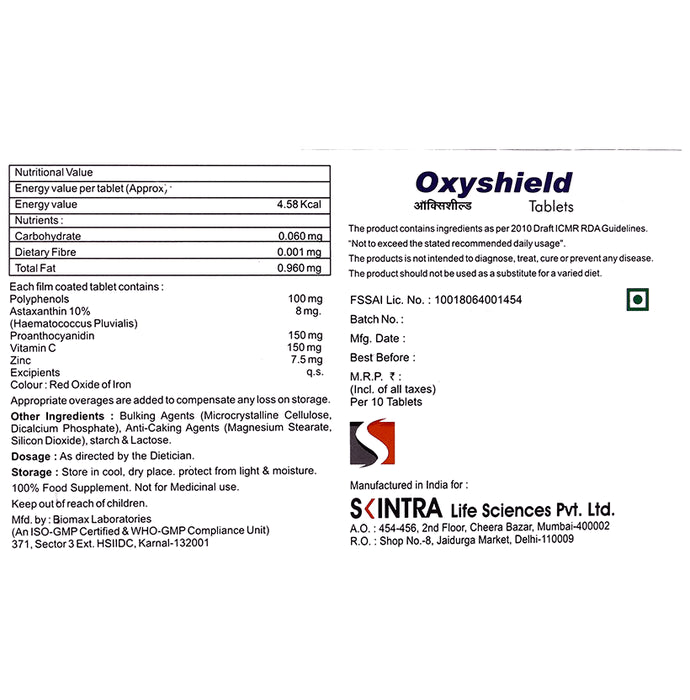 Oxyshield Tablet