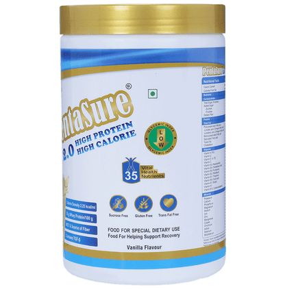 PentaSure 2.0 High Whey Protein with MCT | Flavour Powder Vanilla