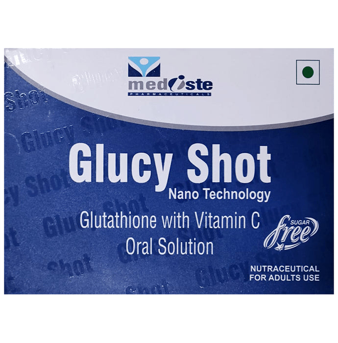 Glucy Shot Glutathione with Vitamin C Oral Solution - Classic Derma