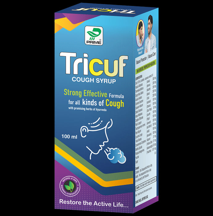 Prime Tricuf Cough Syrup - Classic Derma