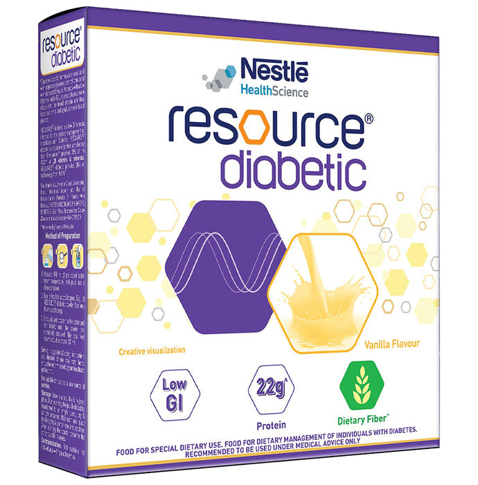 Buy Nestle Resource Diabetic Supplement With Protein, Fibre & Low GI ...
