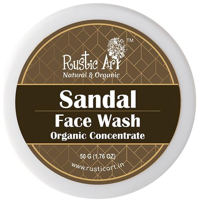 Rustic Art Organic Sandal Concentrate Face Wash - Classic Derma