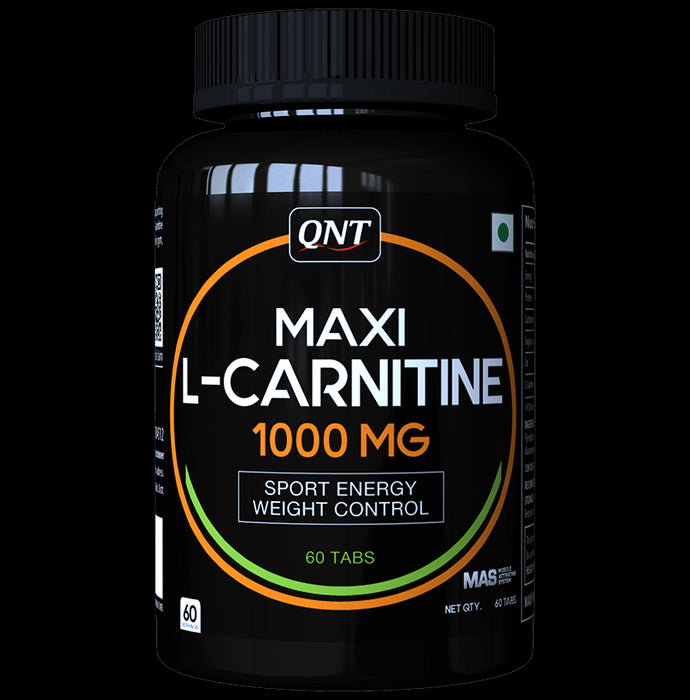 QNT Maxi L-Carnitine 1000mg Tablet - Classic Derma