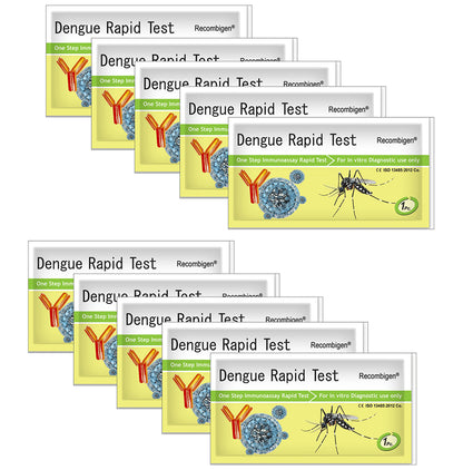 Recombigen Clear & Sure IgG/IgM Dengue Rapid Test Kit - Classic Derma