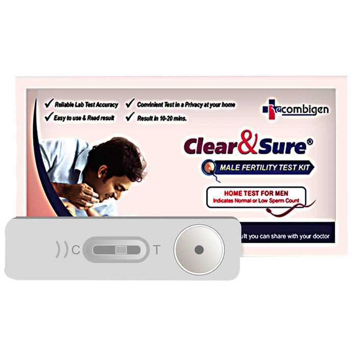 Recombigen Clear & Sure Male Fertility Test Kit - Classic Derma
