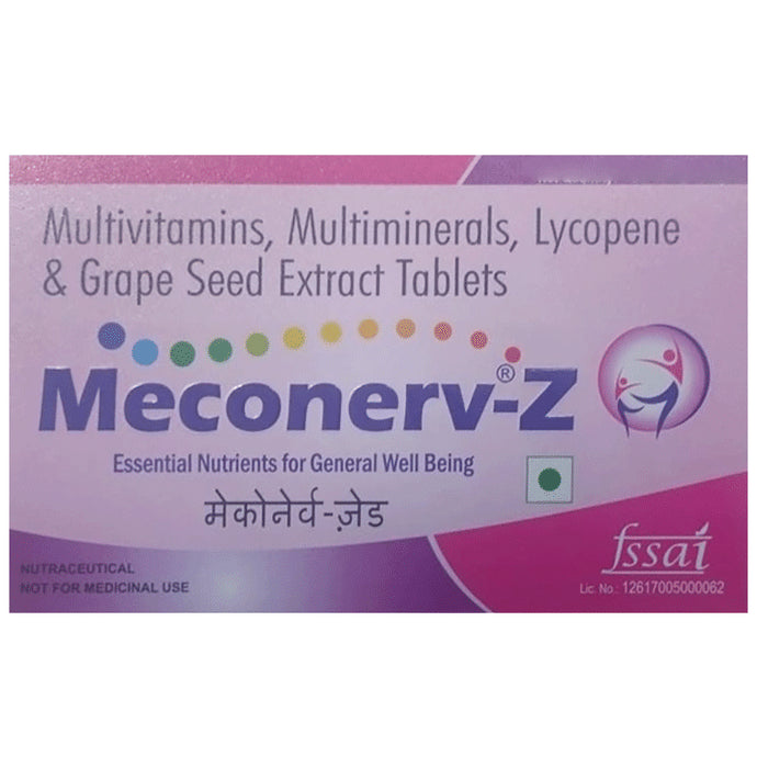 Meconerv-Z Tablet - Classic Derma