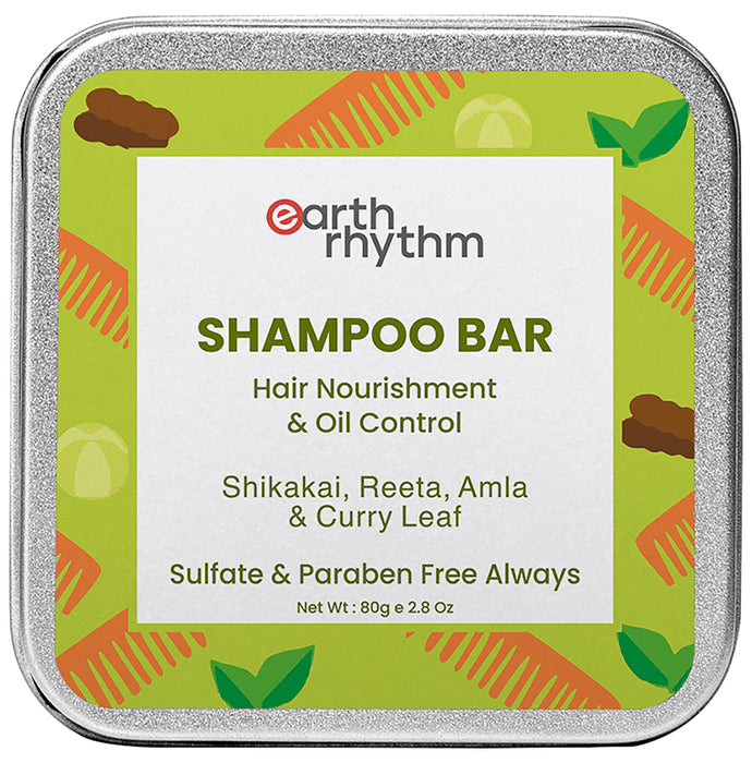 Earth Rhythm Shampoo Bar Shikakai - Classic Derma