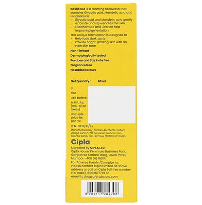 Saslic Glo Face Wash