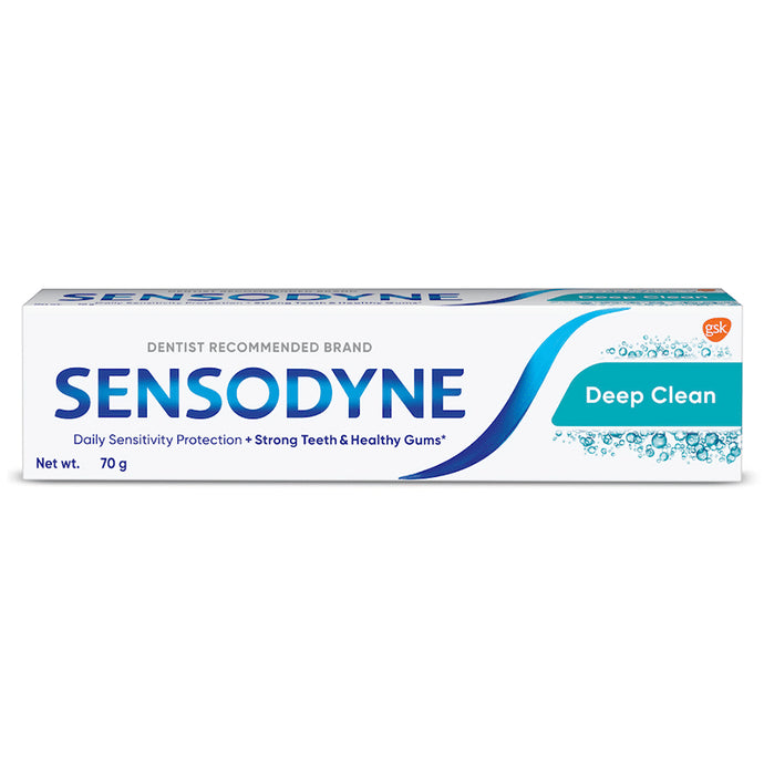 Sensodyne Deep Clean Sensitive Toothpaste - Classic Derma