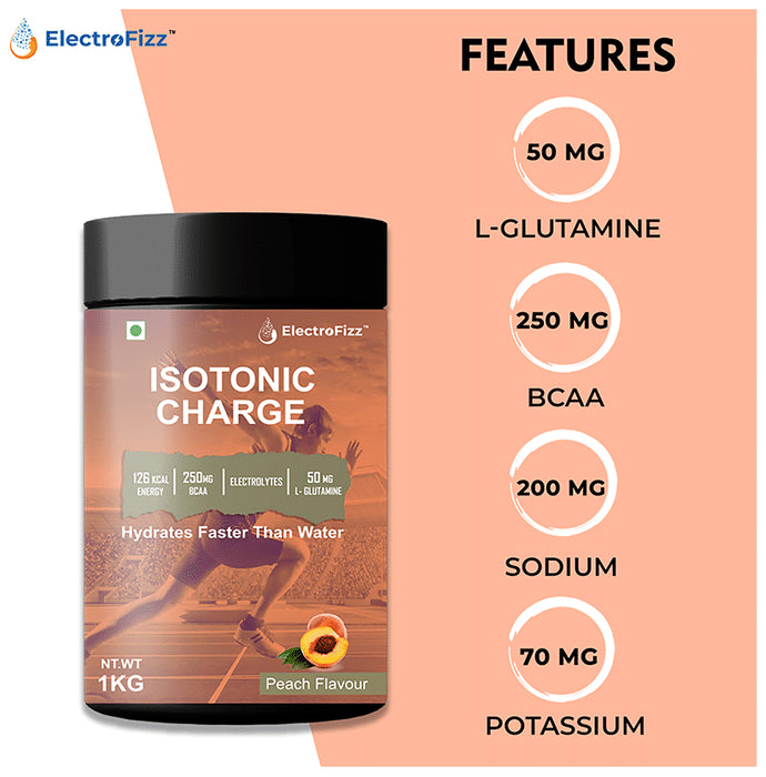 Electrofizz Isotonic Charge Powder Peach