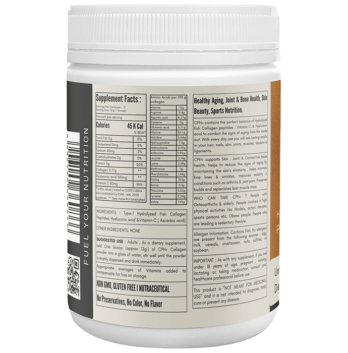 Sharrets Nutrition CPH+ Fish Collagen Powder Unflavored