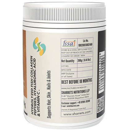 Sharrets Nutrition CPH+ Fish Collagen Powder Unflavored