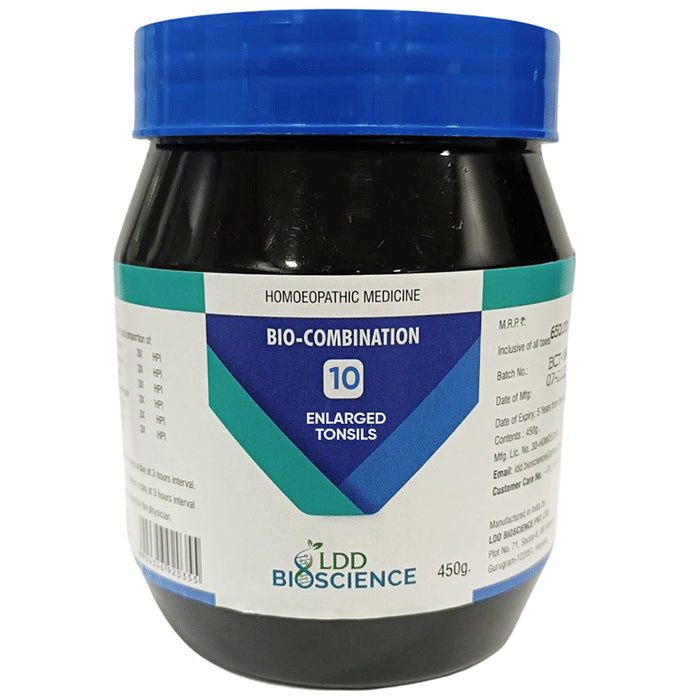 LDD Bioscience Bio-Combination 10 Enlarged Tonsils Tablet - Classic Derma